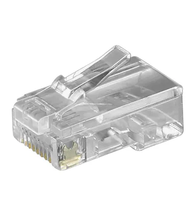 8P8C RJ45 Modular Plug for FLAD kabel | Elektronik Lavpris